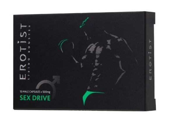 Капсулы для мужчин для повышения либидо Erotist SEX DRIVE - 10 капсул (500 мг.) Капсулы для мужчин для повышения либидо Erotist SEX DRIVE - 10 капсул (500 мг.)