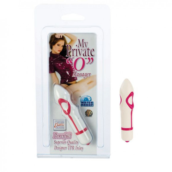 Стильный мини-вибромассажер My Private O Massager  - 7 см.