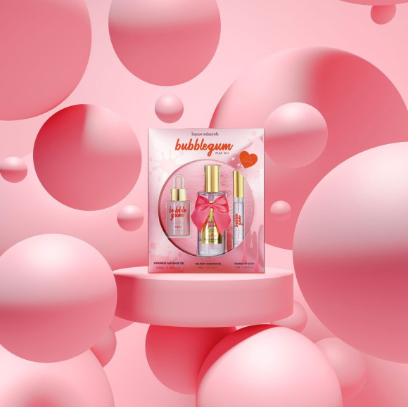 Набор средств для массажа и ласк Bubblegum Play Kit Набор средств для массажа и ласк Bubblegum Play Kit