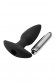 Черная анальная вибропробка FantASStic Vibrating Plug - 14 см. Черная анальная вибропробка FantASStic Vibrating Plug - 14 см.
