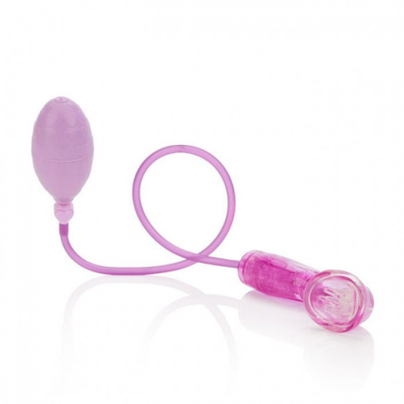 Клиторальная помпа с насадками и вибрацией Dr. Laura Berman Selene Vibrating Clitoral Pump