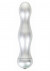 Вибратор Vibe Deluxe Silver - 16,5 см.