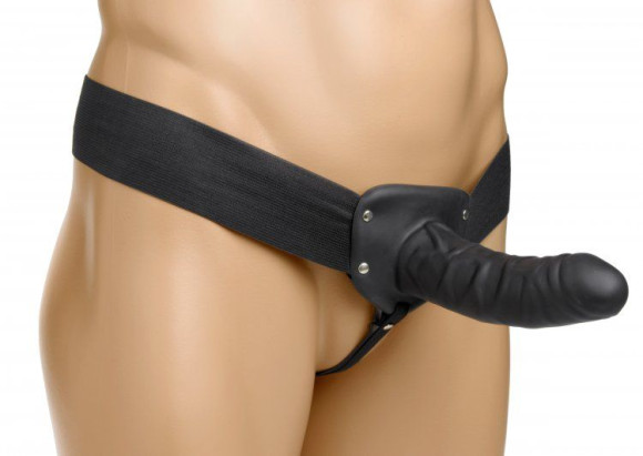 Полый страпон Erection Assist - 15,2 см. Полый страпон Erection Assist - 15,2 см.
