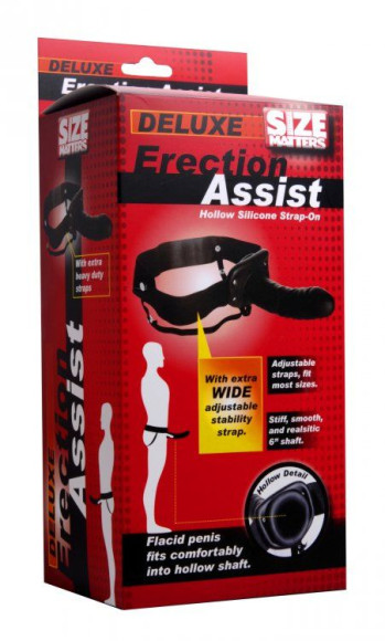 Полый страпон Erection Assist - 15,2 см. Полый страпон Erection Assist - 15,2 см.