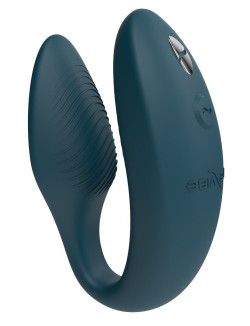Зеленый вибратор для пар We-Vibe Sync 2 с пультом ДУ