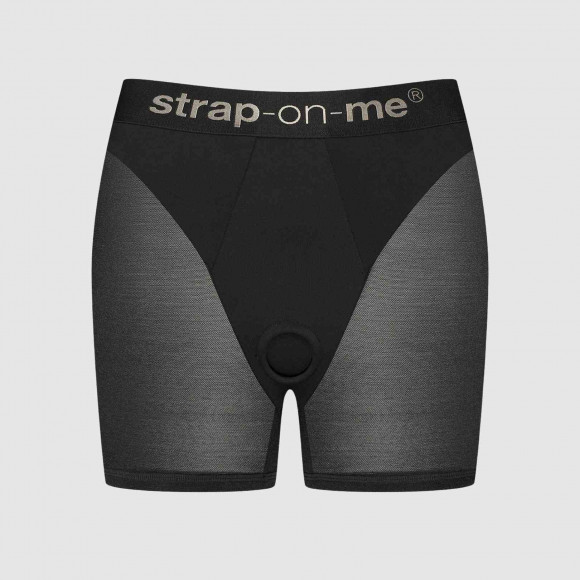 Трусики-шорты для фиксации насадок Strap-on-me Harness Lingerie Halo - size L