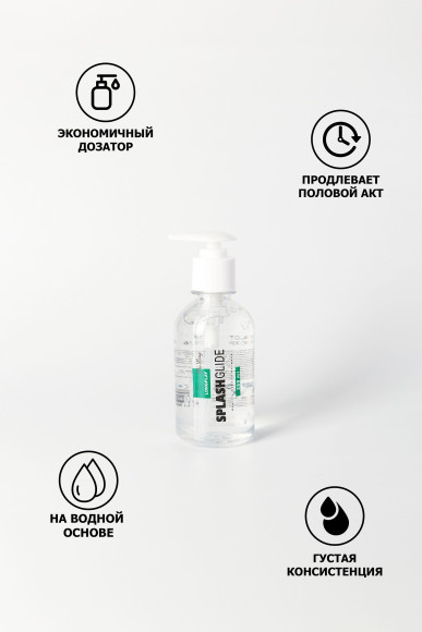 Пролонгирующий лубрикант на водной основе Splashglide Long Play Prolong - 250 мл. Пролонгирующий лубрикант на водной основе Splashglide Long Play Prolong - 250 мл.