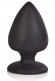 Анальная пробка из силикона  Silicone Plump Plug - 9,9 см.
