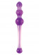 Большой фиолетовый стеклянный анальный стимулятор CRYSTAL KEGEL