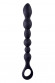 Черная анальная цепочка Beads Hunter - 25,4 см. Черная анальная цепочка Beads Hunter - 25,4 см.