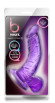 Фиолетовый фаллоимитатор Sweet n Hard 8 - 16,5 см.