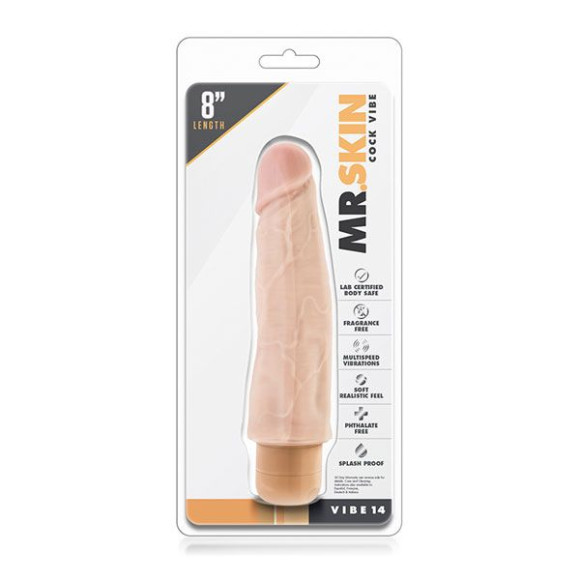 Телесный вибратор Cock Vibe 14 - 20,3 см. Телесный вибратор Cock Vibe 14 - 20,3 см.