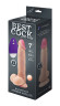 Телесный вибромассажёр-реалистик BEST COCK 7 - 20 см. Телесный вибромассажёр-реалистик BEST COCK 7 - 20 см.