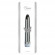Серебристый классический вибратор CLASSIC SILVER LARGE - 20 см.