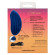 Синий вибромассажер Cashmere Velvet Curve Синий вибромассажер Cashmere Velvet Curve