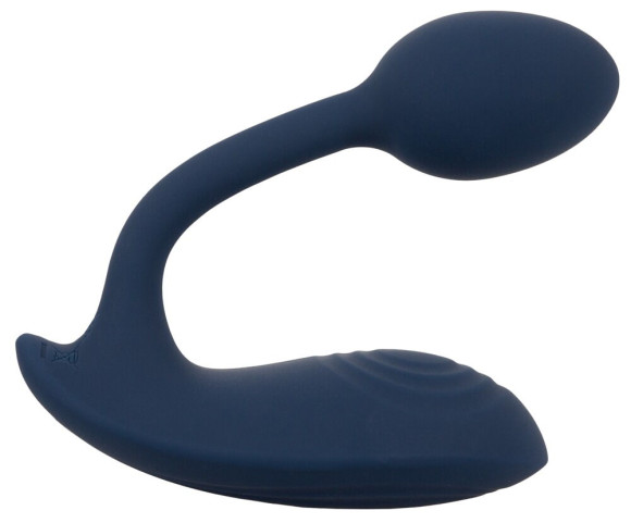 Темно-синий вибростимулятор в трусики RC Bendable Panty Vibrator Темно-синий вибростимулятор в трусики RC Bendable Panty Vibrator
