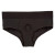 Черные трусы для страпона BACKLESS BRIEF HARNESS L/XL