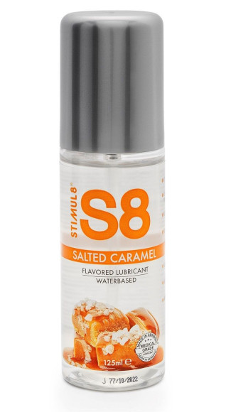 Смазка на водной основе S8 Flavored Lube со вкусом соленой карамели - 125 мл. Смазка на водной основе S8 Flavored Lube со вкусом соленой карамели - 125 мл.