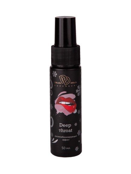 Спрей для горла Deep Throat с десенсибилизирующим эффектом - 50 мл. Спрей для горла Deep Throat с десенсибилизирующим эффектом - 50 мл.