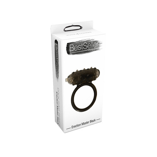 Дымчатое вибрирующее кольцо VIBRATING COCK RING ERECTION MASTER Дымчатое вибрирующее кольцо VIBRATING COCK RING ERECTION MASTER