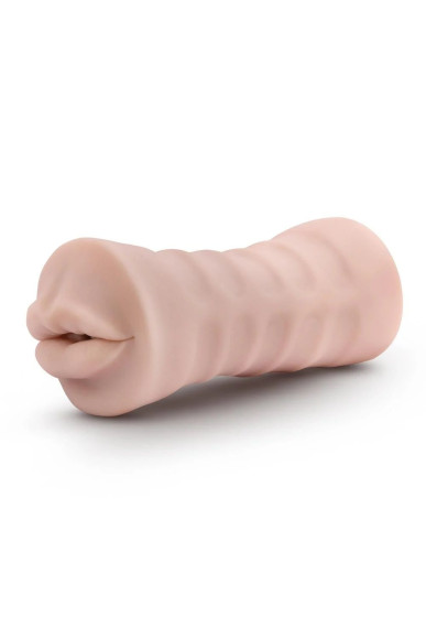 Телесный мастурбатор-ротик Nicole Vibrating Masturbator Телесный мастурбатор-ротик Nicole Vibrating Masturbator