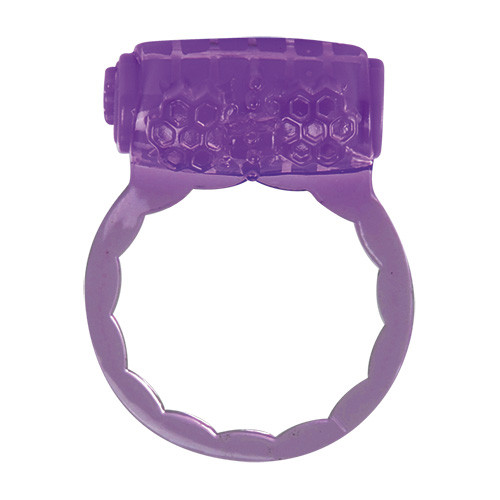 Фиолетовое эрекционное виброкольцо VIBRATING COCK RING ACE BUDDY Фиолетовое эрекционное виброкольцо VIBRATING COCK RING ACE BUDDY