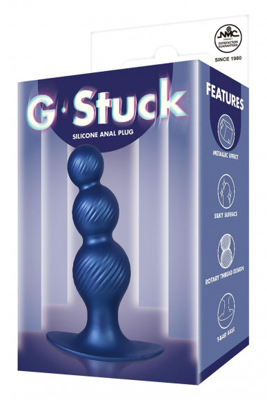 Синяя анальная елочка 5 Inch Silicone Anal Plug - 14 см. Синяя анальная елочка 5 Inch Silicone Anal Plug - 14 см.