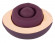 Фиолетовый вращающийся массажёр для вульвы Rotating Vulva Massager