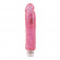 Реалистичный розовый вибратор Glitter Gels Vibrating Dong - 18 см.