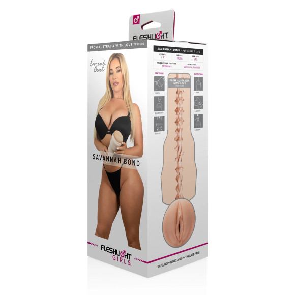 Мастурбатор-вагина Fleshlight Girls - Savannah Bond From Australia With Love Мастурбатор-вагина Fleshlight Girls - Savannah Bond From Australia With Love