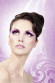 Длинные фиолетовые ресницы Deluxe