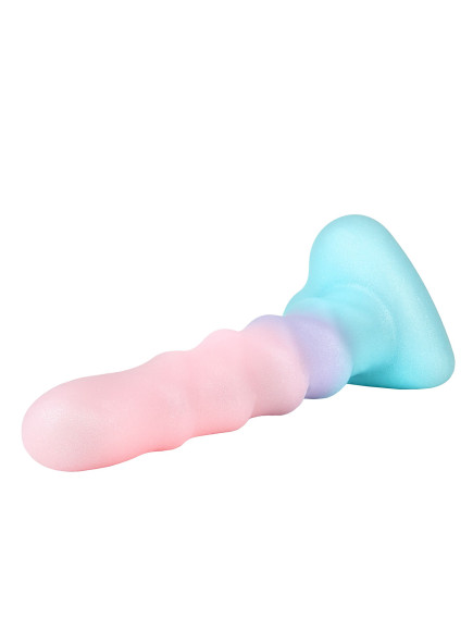 Нереалистичный дилдо Unicorn - 17,5 см.