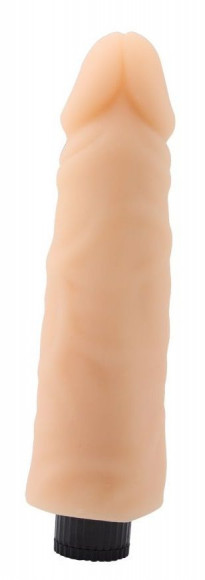 Телесный вибратор-реалистик 7.5  Vibrating Cock No.06 - 18,5 см.