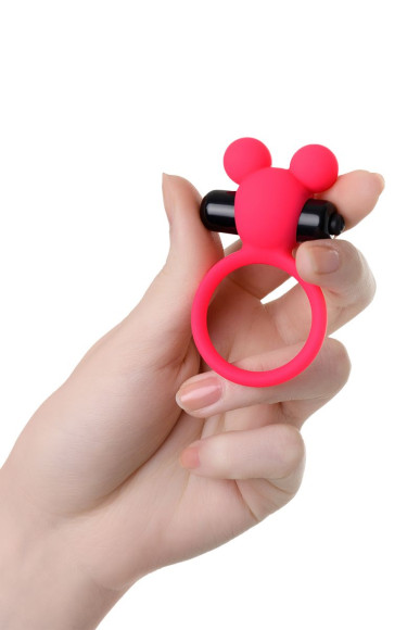 Розовое виброкольцо на пенис A-Toys Розовое виброкольцо на пенис A-Toys