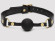 Черный кляп-шар Bound to You Faux Leather Ball Gag Черный кляп-шар Bound to You Faux Leather Ball Gag