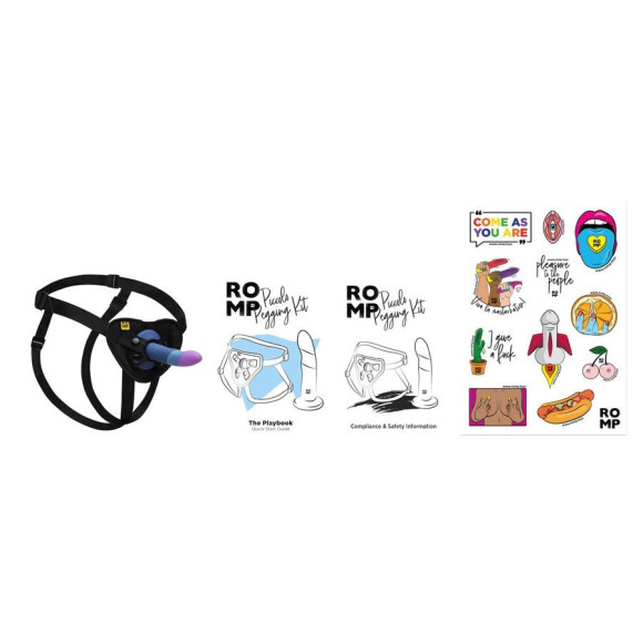 Страпон унисекс Romp Piccolo Pegging Kit Страпон унисекс Romp Piccolo Pegging Kit