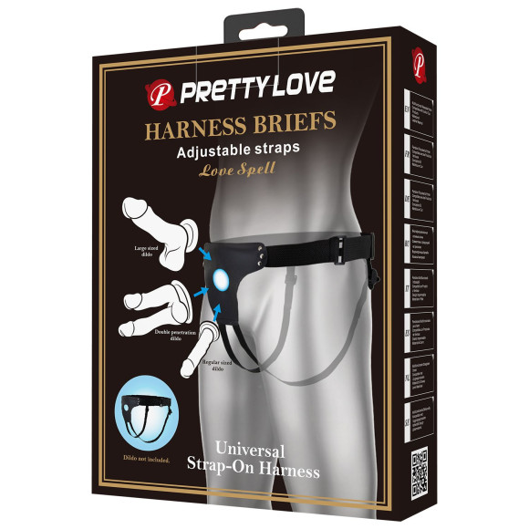 Трусики харнесс Harness Briefs Love Spell Трусики харнесс Harness Briefs Love Spell