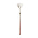 Розовый двусторонний вибромассажёр Calla