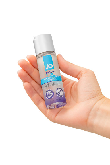 Охлаждающий лубрикант на водной основе JO Personal Lubricant H2O COOLING - 60 мл.