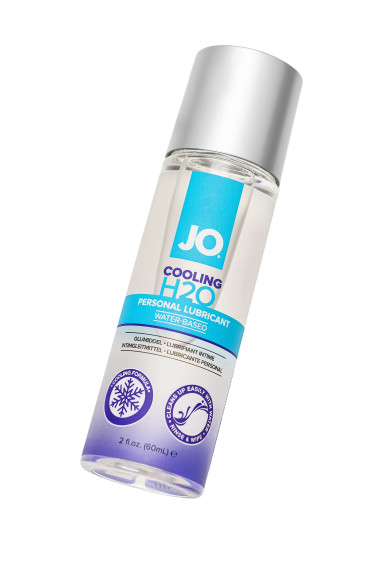 Охлаждающий лубрикант на водной основе JO Personal Lubricant H2O COOLING - 60 мл.