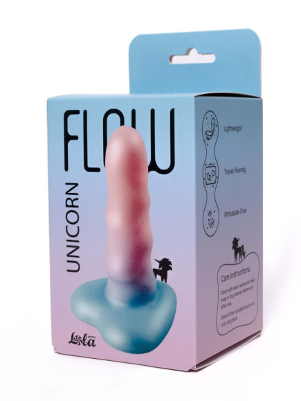 Нереалистичный дилдо Unicorn Max - 12,5 см.