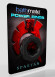 Чёрное эрекционное кольцо Spartan