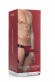 Красный полый страпон Hollow Twisted Strap On - 20 см. Красный полый страпон Hollow Twisted Strap On - 20 см.