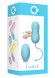 Голубое виброяйцо LULU WIRELESS REMOTE EGG с пультом ДУ