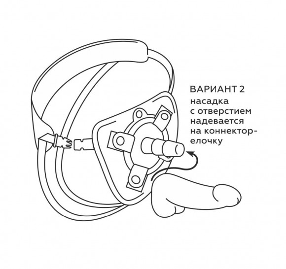 Универсальные трусики Harness UNI strap