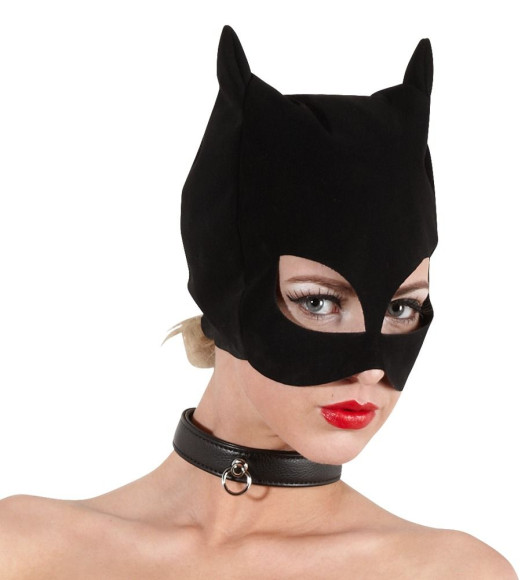 Полушлем с кошачьими ушками Cat Mask Полушлем с кошачьими ушками Cat Mask