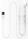Белый вибромассажёр с питанием от USB LET US-B VIBRATOR WHITE - 17 см. Белый вибромассажёр с питанием от USB LET US-B VIBRATOR WHITE - 17 см.