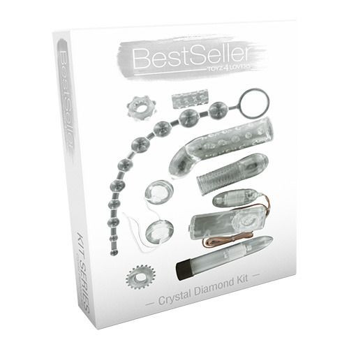 Большой вибронабор BESTSELLER CRYSTAL DIAMOND