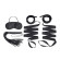 Эротический набор 4PC Bondage Bed Strap & Flogger Kit Эротический набор 4PC Bondage Bed Strap & Flogger Kit