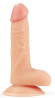 Телесный фаллоимитатор 7  The Ultra Soft Dude - 18 см.